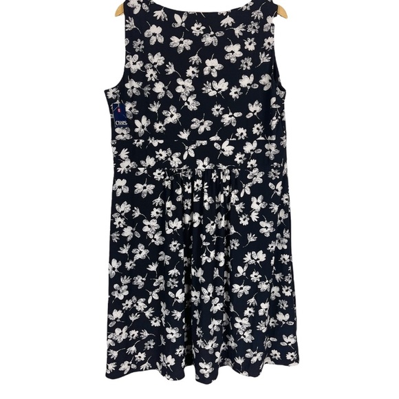 Get Ready for Spring! Chaps Floral Sleeveless Dress - Picture 4 of 8